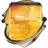 Keyboard Orange Light icon