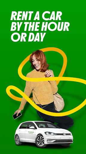 Android application Europcar On Demand Car Sharing screenshort