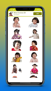 Screenshot 4 Nina Coreana Miran WASticker android