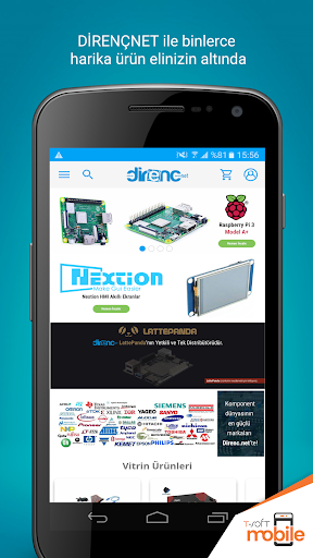 Android application Direnc.net - Elektronik ve Rob screenshort