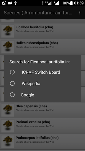 Ethiopia Tree Species Finder