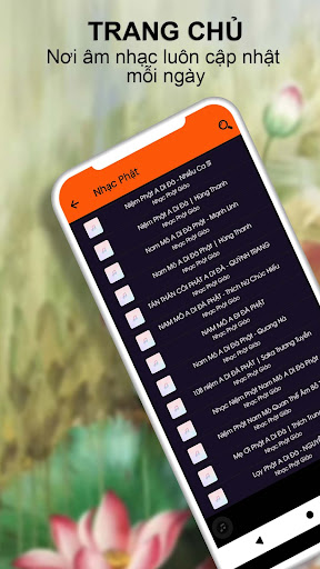 Android application Niệm Phật Nam Mô A Di Đà Phật screenshort