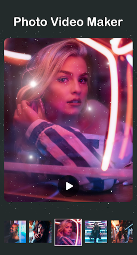Android application Create video with pics & music screenshort