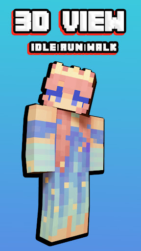 Android application Queen Skins For Minecraft PE screenshort