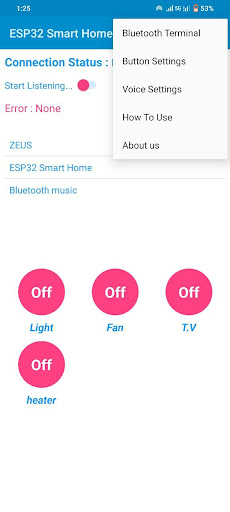 ESP32 Smart Home Screen 2