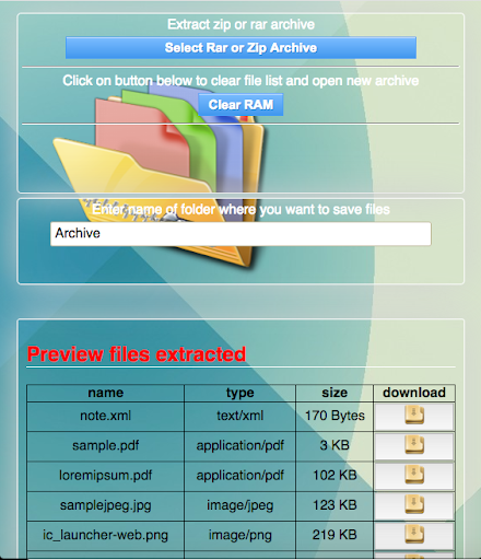 Easy Archive Extractor Screen 3