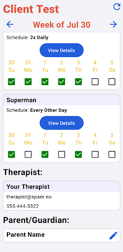 Android application MPower Lite screenshort