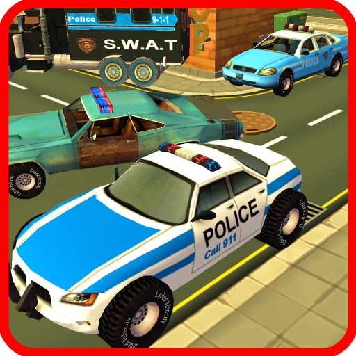 Police Car Race Chase Sim 911 1.3 Icon