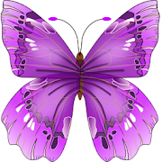 Butterfly Flower for DoodleText
