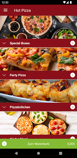 Hot Pizza Screen 2
