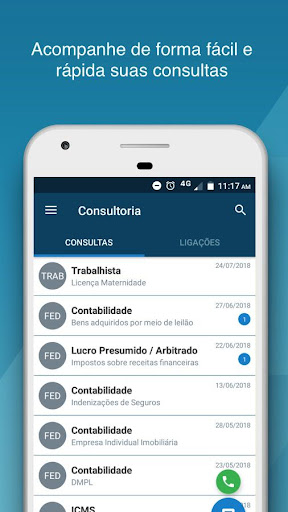 Android application Econet Consultoria screenshort
