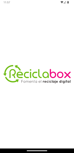 Android application Reciclabox screenshort