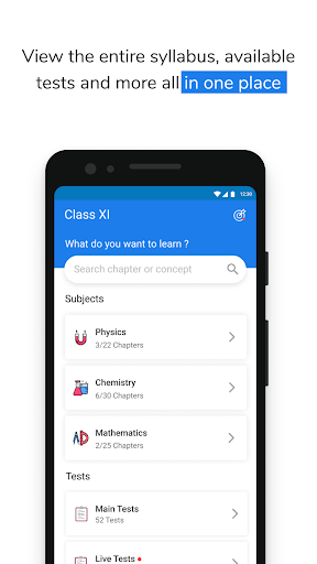 Android application myPAT screenshort