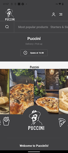 Android application Puccini - Preston screenshort