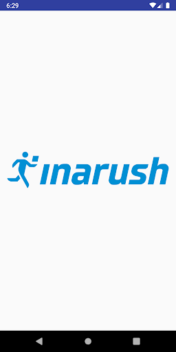 Android application InaRush Driver App screenshort