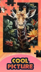 Animal Jigsaw Puzzle Game