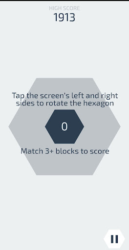 Hextris Screen 2