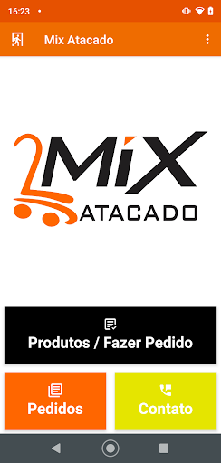 Android application Mix Atacado screenshort