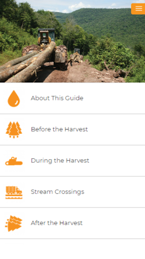 Android application NYS BMP Guide screenshort