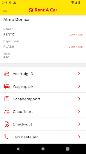 MobileRent Screen 2