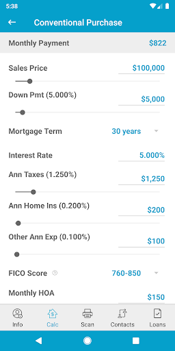 Screenshot of BVM Mobile