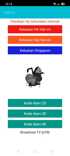 Android application Buku Mimpi - Tafsir Mimpi screenshort
