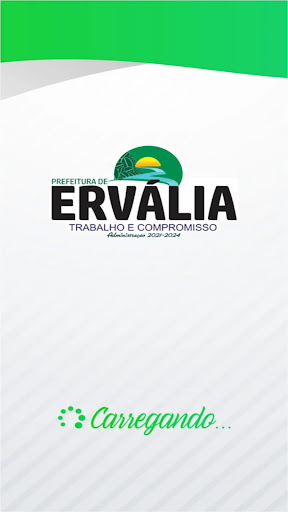 Android application App Ervália screenshort