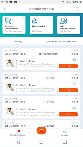 Al Mariya Patient Care Screen 3