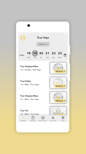 True Yoga Steveston Screen 3