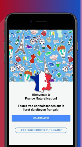 Android application France Naturalisation screenshort