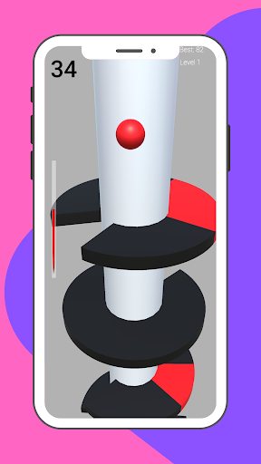 Android application Stack Ball - Jump Ball 3D screenshort