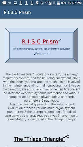 Android application R-I-S-C Prism screenshort