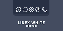LineX White Icon Pack APK