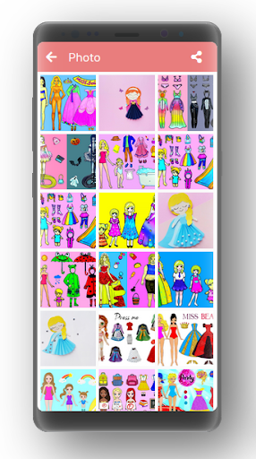 Paper dolls dress up
