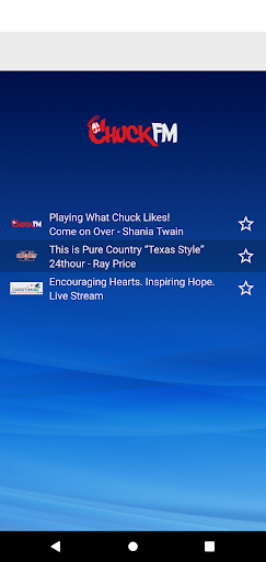 ChuckFM Screen 3