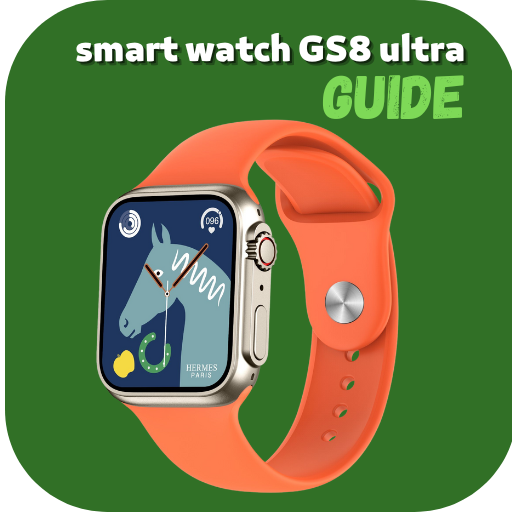 smart watch GS8 ultra Guide logo