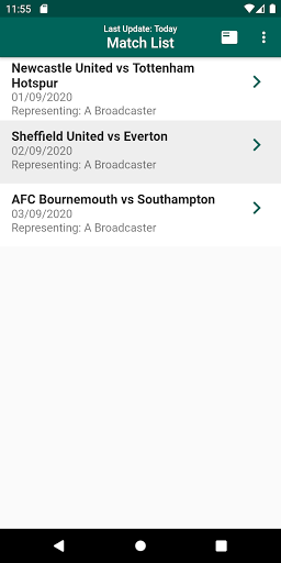 Android application i-PBS screenshort