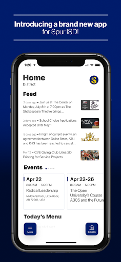Android application Spur ISD screenshort