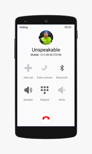 Unspeakable Fake Call Video an 2