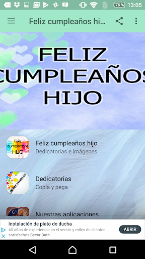 Mi Hijo lo Mejor en tu Cumple