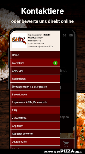 Shiv Restaurant München Aubing Screen 3