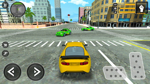Crime Car City Gangster Games Screen 3