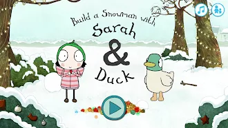 Game screenshot Sarah & Duck: Build a Snowman mod apk