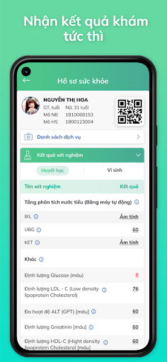 Android application ISC PLUS screenshort