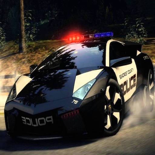 Flying Police Car simulator 3D logo