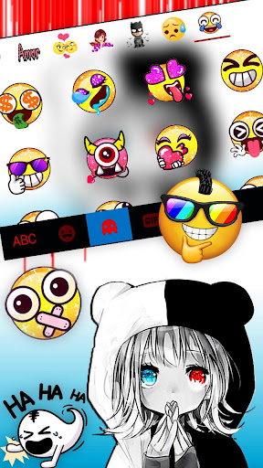 Angel Devil Girl Keyboard Them Screen 3