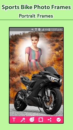 Motor Bike Photo Frames