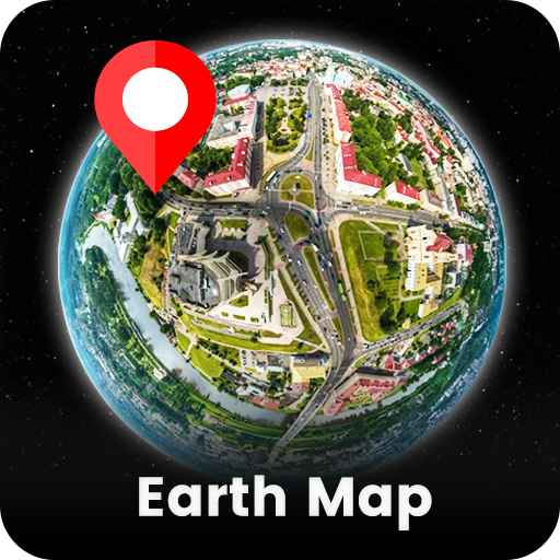Earth Map - 3D World Map logo