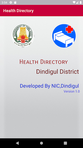 Android application Health Directory screenshort