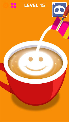 Color Me Coffee Art Draw It & Screen 2